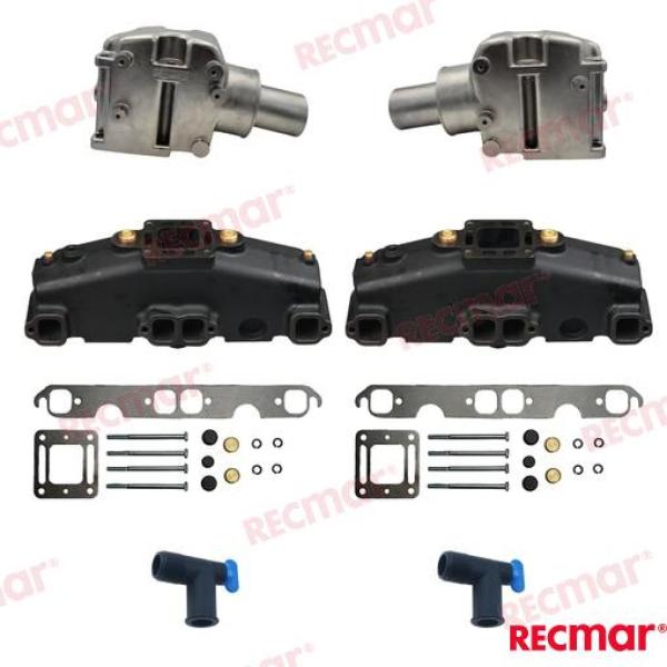 EXHAUST KIT MCM 1983-2002 GM305/350/377
